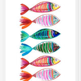 Cuadro peces full color