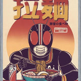 Cuadro Kamen Rider Black Eating Ramen
