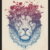 Cuadro Floral lion III