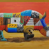 Cuadro Rinoceronte