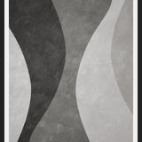 Cuadro Colección Ondas - Negro Y Blanco