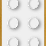 Cuadro Brick Toy - White