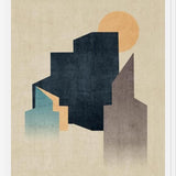 Cuadro Abstract Architecture 07