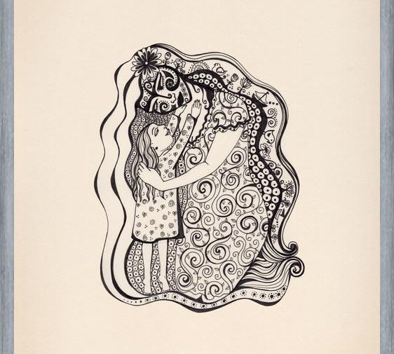 Cuadro Madre e hija 1