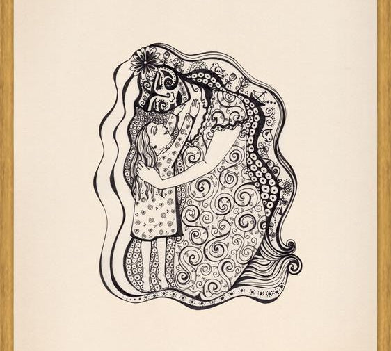 Cuadro Madre e hija 1