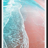 Cuadro Sea Blue and Rose Gold