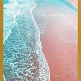 Cuadro Sea Blue and Rose Gold