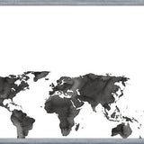 Cuadro Black World Map