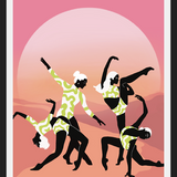 Cuadro Flores en el desierto