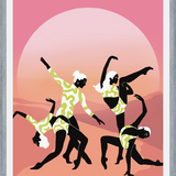 Cuadro Flores en el desierto