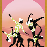 Cuadro Flores en el desierto