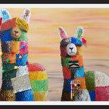 Cuadro Alpacas
