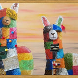 Cuadro Alpacas