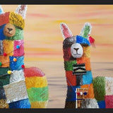 Cuadro Alpacas