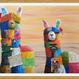 Cuadro Alpacas