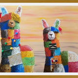 Cuadro Alpacas