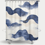 Cortina de Baño Brush Waves