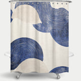 Cortina de Baño Brush Waves II