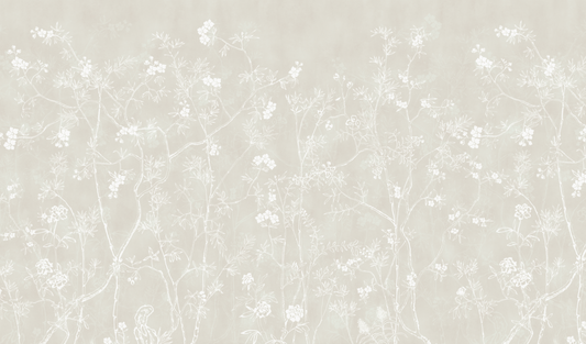 Papel Mural Jardines Beige