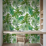 Papel Mural Tropico (Blanco)