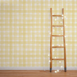 Papel Mural Checkered Yellow