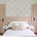 Papel Mural Floral Natural