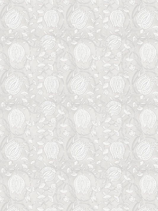 Papel Mural Lotus Gray