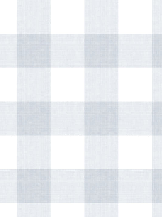 Papel Mural Tartan Azul