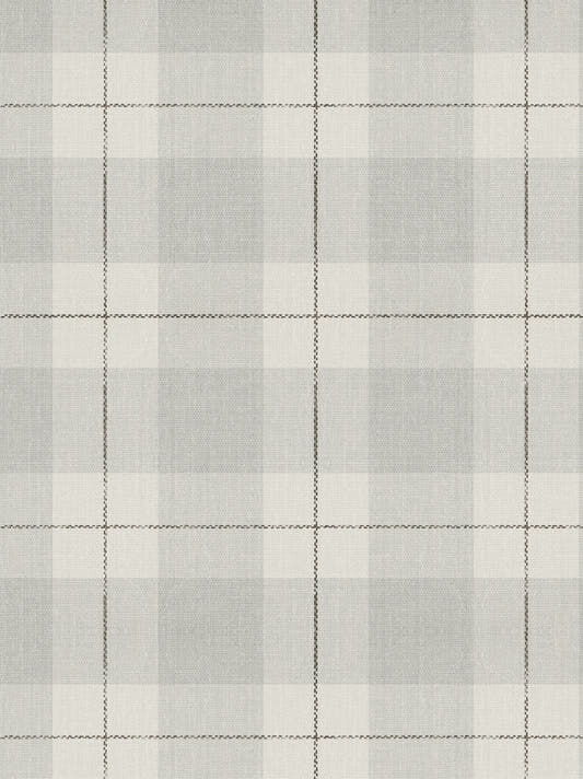 Papel Mural Plaid Gray