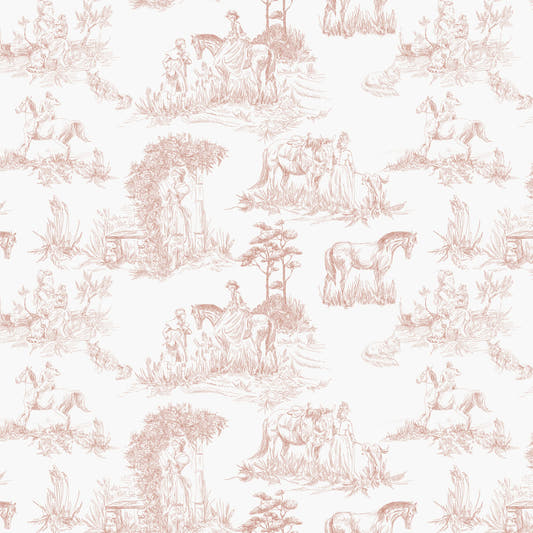 Papel Mural Toile de Jouy