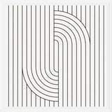 Cuadro Lines And Shapes - b02