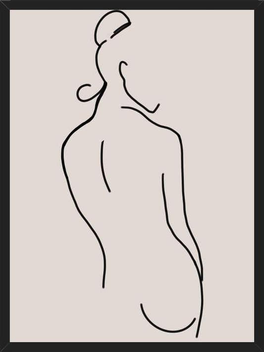 Cuadro Woman Body