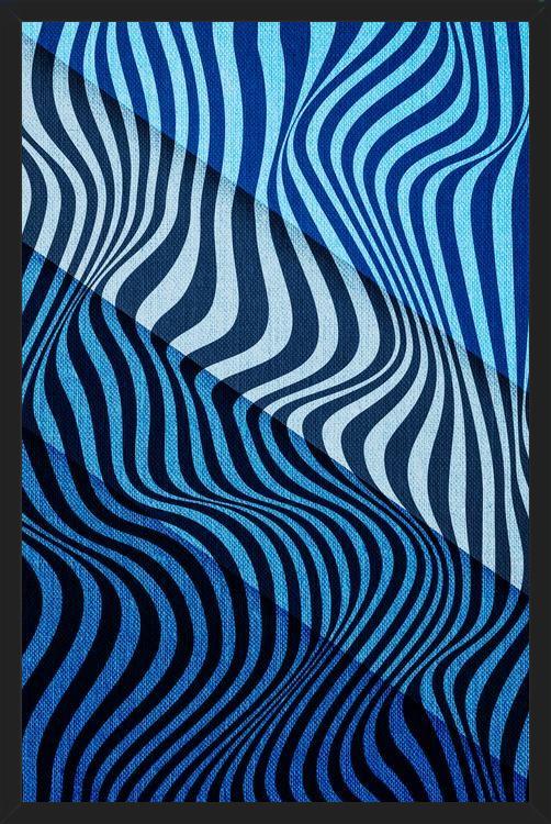 Cuadro Wild Stripes Blue