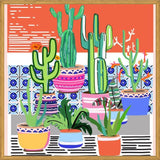 Cuadro Cactus Window