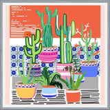 Cuadro Cactus Window