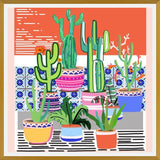 Cuadro Cactus Window