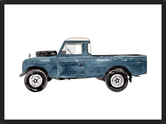 Cuadro Blue Truck