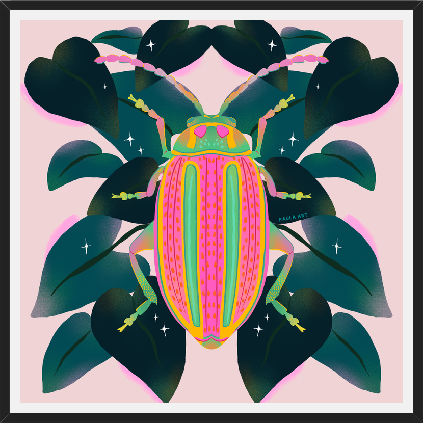 Cuadro Pink Bug
