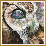 Cuadro Lechuza universo