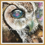 Cuadro Lechuza universo