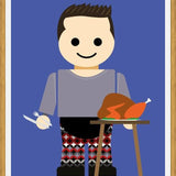 Cuadro Joey Tribbiani Toy