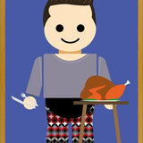 Cuadro Joey Tribbiani Toy