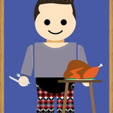 Cuadro Joey Tribbiani Toy