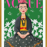 Cuadro Frida Vogue