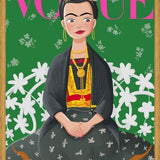 Cuadro Frida Vogue