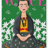 Cuadro Frida Vogue
