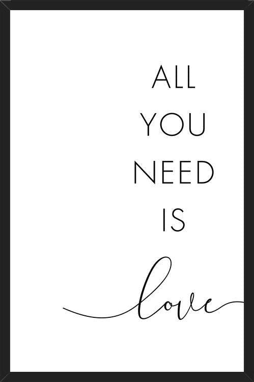 Cuadro All you need is love