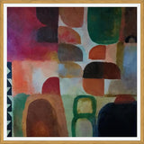 Cuadro Geometric Pattern