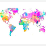 Cuadro Watercolor World