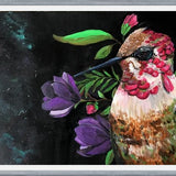 Cuadro colibri universo